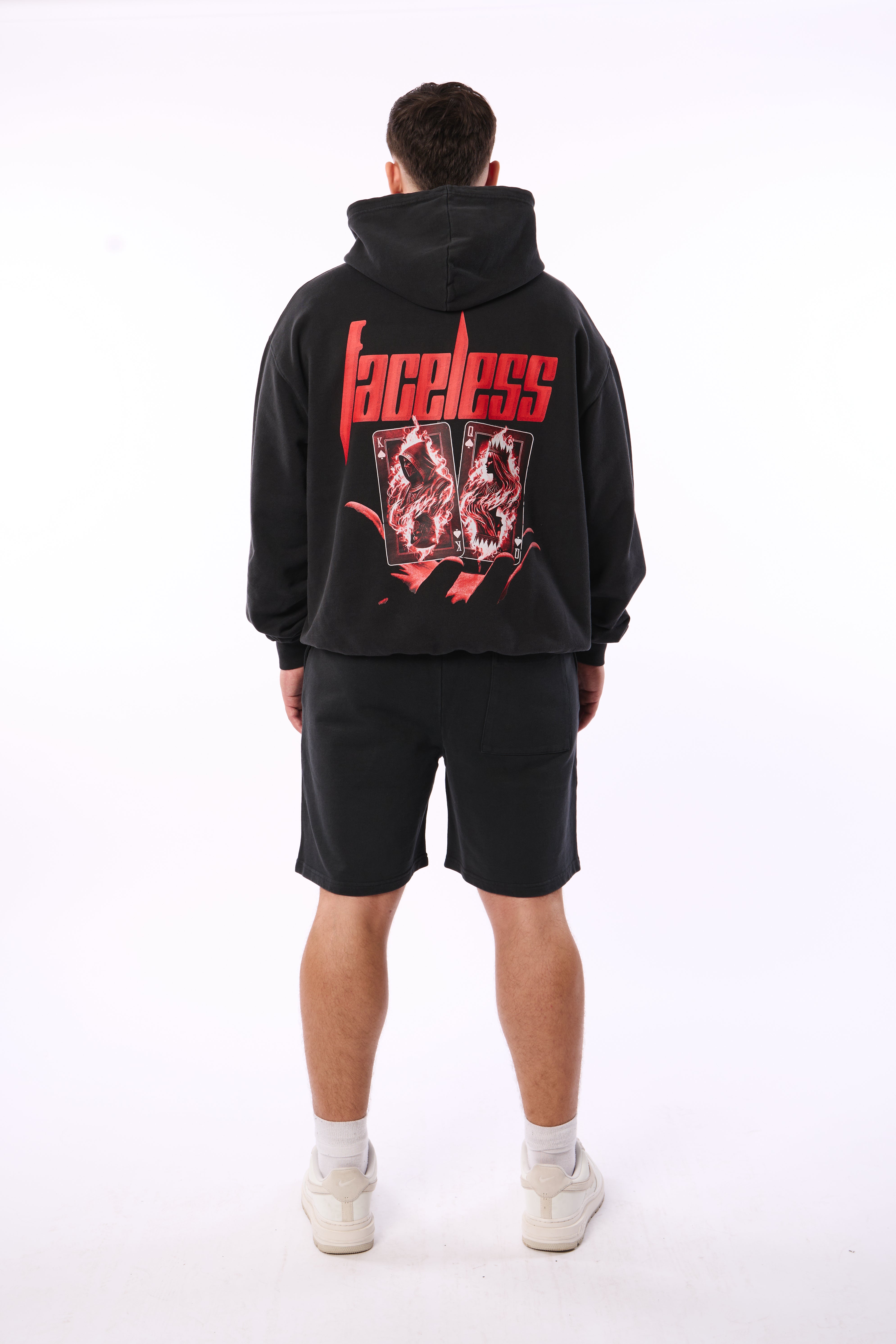 Sovereign Vintage Black Relaxed Sweatshorts