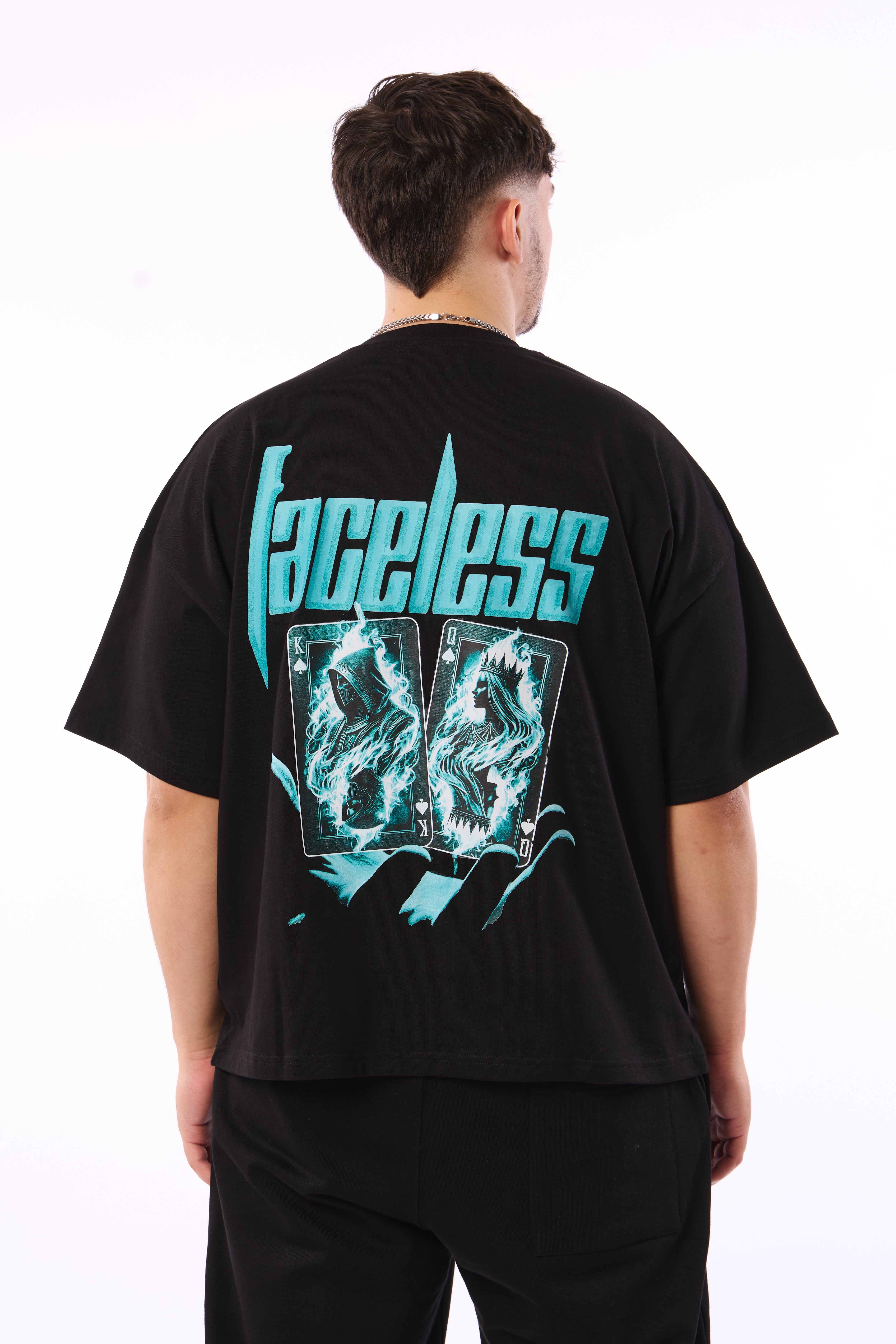 Sovereign Black Oversized Boxy Tee