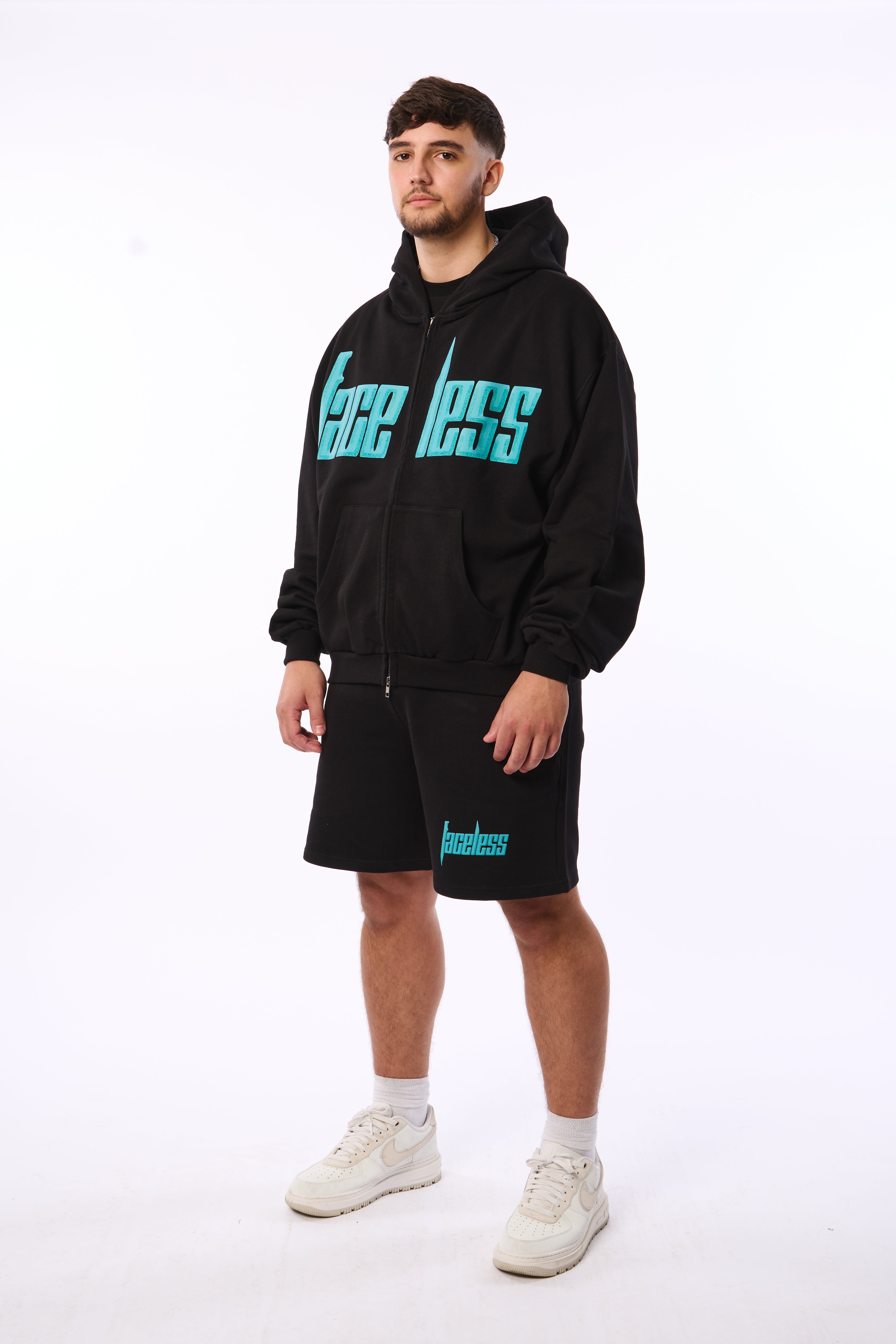 Sovereign Black Relaxed Sweatshorts