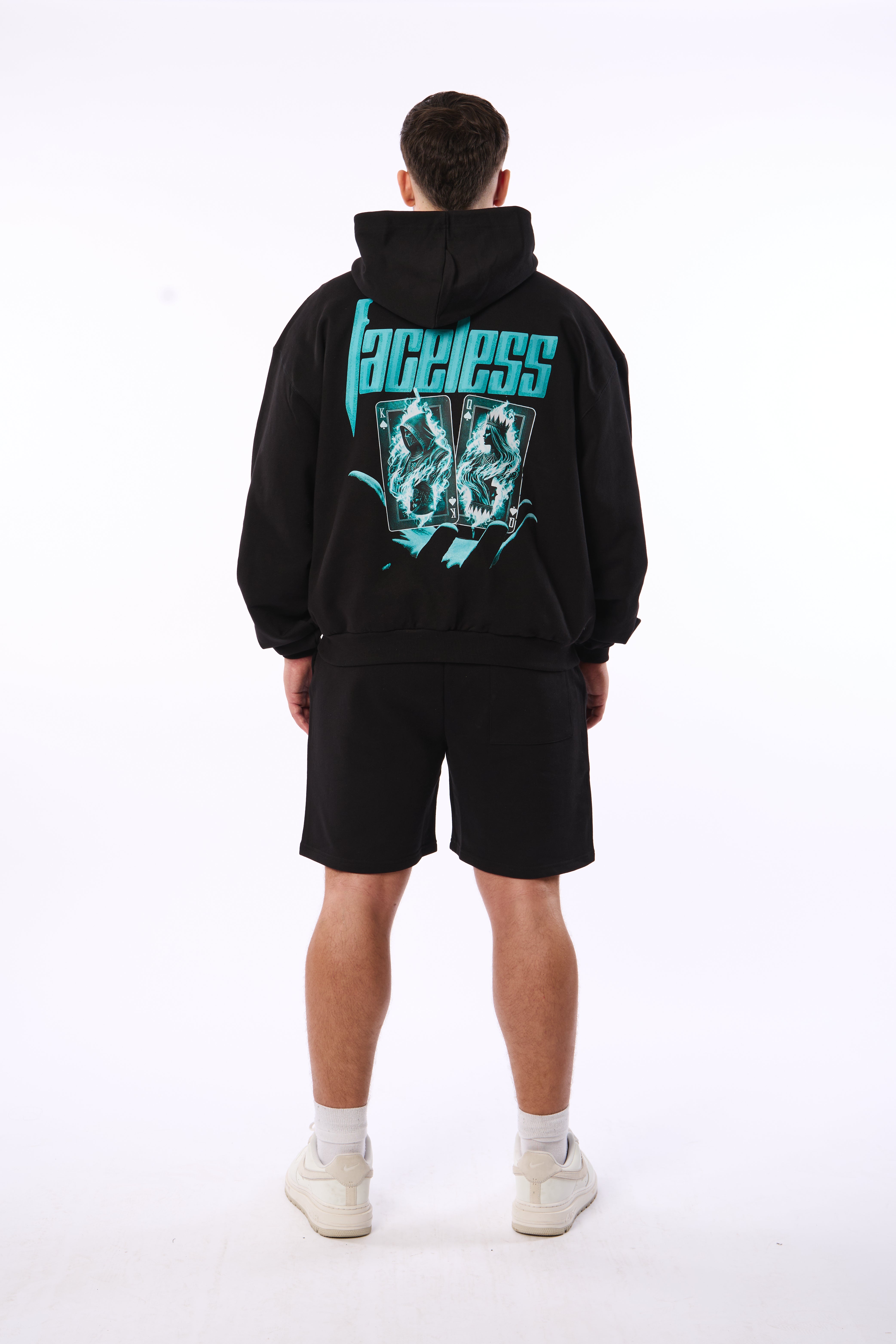 Sovereign Black Relaxed Sweatshorts